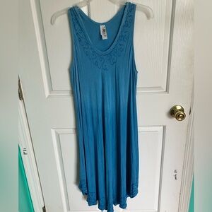 India Boutique Teal Sleeveless Top